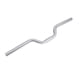 thumbnail image 5 of Manillar de bicicleta de montaña MTB de 25,4 mm, barra elevadora de bicicleta, aleación de aluminio, 520 mm Plata, 5 of 5