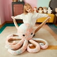 thumbnail image 3 of IKASA Giant Octopus Stuffed Animal Jumbo Octopus Plush Toy - Soft Toy Large Cute Huge Jumbo Kawaii Fluffy Plushy Big Size Octopus Fat Oversized Plushie,Gifts for Kids Girls Boys Girlfriend Children, 3 of 6