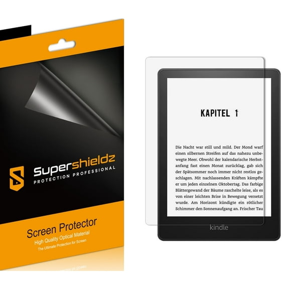 (3 Pack) Supershieldz Designed for All-new Kindle 6-inch (11th Generation 2022 Released) / Kindle Kids 6-inch (11th Generation 2022 Released) Screen Protector, High Definition Clear Shield (PET)