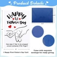 thumbnail image 5 of WaaHome First Fathers Day Card - Happy First Father's Day Gifts Card with Envelope First Time Dad Fathers Day Gift for New Dad from Wife Baby Girl Boy, 5 of 7