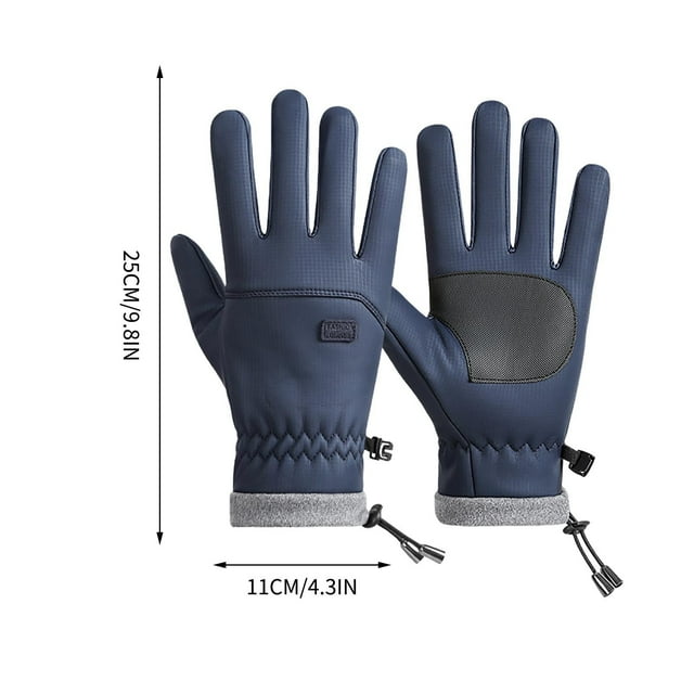 Gants de Cyclisme d'Hiver en Molleton Polaire pour le Confort de Conduite Extérieure