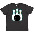 thumbnail image 3 of Inktastic Bowling Team Bowler Youth T-Shirt, 3 of 5