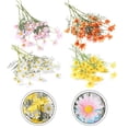 thumbnail image 3 of Realistic Daisy Flowers Artificial 7 Pcs In Fake Daisies Chamomile Flower, 3 of 9