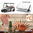 thumbnail image 5 of Yuyamidu Desert Cactus Golf Cart Seat Covers for 2-Seats Sunset Golf Cart Seat Towel Blanket with 4 Front Pockets Universal Breathable Club Car Accessories for All Season Protection, 5 of 7