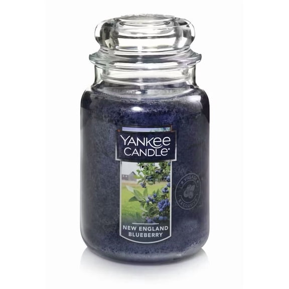 Yankee Candle New England Blueberry Large Original Classic Jar Candle