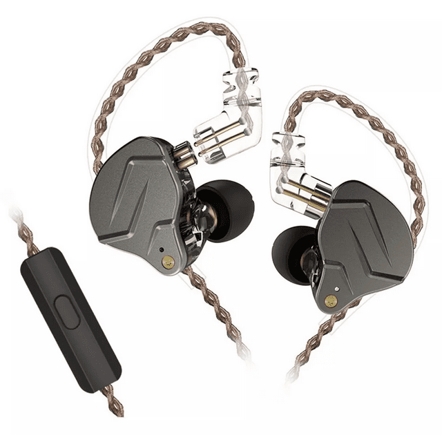 Audífonos in-ear gamer con cable ZSN Pro with mic KZ ZSN negro