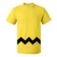 thumbnail image 1 of Playera Camiseta Unisex Disfraz Carlitos Charlie Tira Comica, 1 of 5