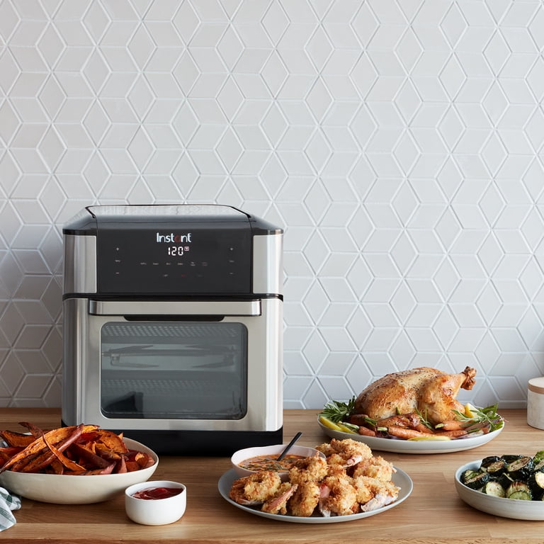Instant Air Fryer Oven 10-Quart, 7-in-1 Multi-Function, Stainless