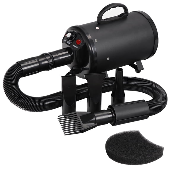 ZENY Pet Dog Hair Dryer Portable 2400W Grooming Low Noise Blow Blaster