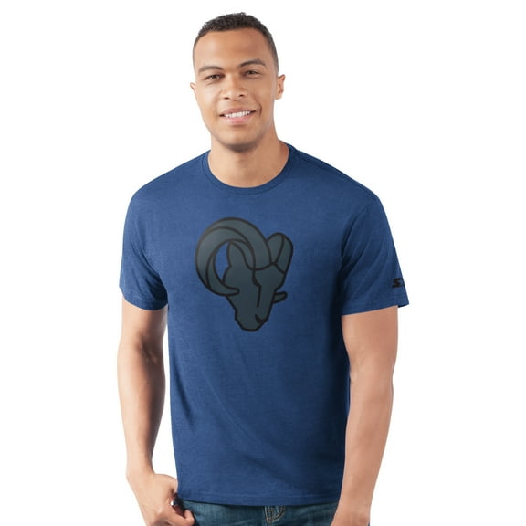 Men's-Starter Royal Los Angeles Rams Prime Time T-Shirt