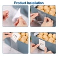 thumbnail image 4 of Uxcell 35Pcs Self Adhesive Index Card Pockets with Top Open, 2.8" x 3.9" Clear Plastic Labels Holders Card Holder for Libraries Organizing and Protecting Index Cards, Transparent, 4 of 7