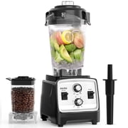 Aeitto Blender, Blenders for Kitchen with 1800W Motor, 68oz. Large Capacity, 2-in-1 Blender & Grinder Combo, BPA-Free Countertop Professional Blender for Smoothies, Ice Crush, Frozen Drinks, Silver