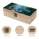 thumbnail image 3 of Raya y el Último Dragón Caja Organizadora de Madera Rústica - Caja Decorativa Multifuncional para Escritorio, Hogar, Oficina, Joyas y Manualidades, 3 of 6