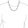 thumbnail image 2 of Bling Jewelry Womens Classic Hand Knotted Simulated Pearl Strand Necklace 10MM, 2 of 4