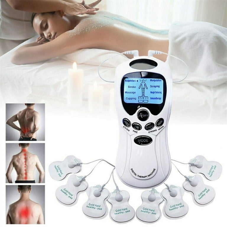 Pistolet De Massage Musculaire, Masseur Electrique Avec 30 Niveaux Réglables 8 Têtes de Massage et l'Écran LCD, Massage Gun Pour Soulager Douleurs et Raideurs Musculaires
