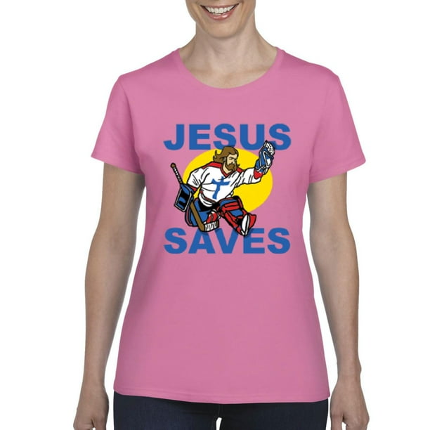 jesus saves goalie t shirt