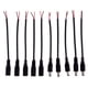 thumbnail image 2 of Adaptadores Adaptadores 5 uds conectores de CC con hebilla de bloqueo 5,5*2,1mm adaptador de conector hembra macho, 2 of 9