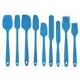 thumbnail image 1 of Utensilios de cocina Herramientas para hornear Utensilios de cocina de silicona en crema Juego de 9 Utensilios de cocina Cuchilla raspadora para pasteles, 1 of 1