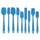 thumbnail image 1 of Utensilios de cocina Herramientas para hornear Utensilios de cocina de silicona en crema Juego de 9 utensilios de cocina Cuchilla raspadora para pasteles, 1 of 6