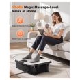thumbnail image 5 of Vibration Plate Exercise Machine, 400 LBS Capacity Vibration Plate for Lymphatic Drainage, Max Space for Whole-Body Workout & Relaxation at Home, 5 of 8