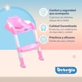 thumbnail image 3 of Asiento WC Bebeglo Con Escalones Rosa, 3 of 4