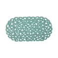 thumbnail image 2 of Up to 50% off Kbndieu Bath Tub and Shower Mat, Non Slip Bath Mat with Drain Holes and Suction Cups for Bathroom Stall and Tub Floor, Bathroom Essentials (Green), 2 of 6