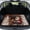 Rustic Fire Santa, variant on Garronmavis Light Blue Bird Snowman Gift Car Trunk Mat Universal Fit Stain Resistant Non Slip Winter Themed Vehicle Rear Floor Pad