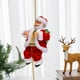 thumbnail image 2 of Climbing Ladder Santa Claus Christmas Figurine Ornament Gifts, 2 of 9