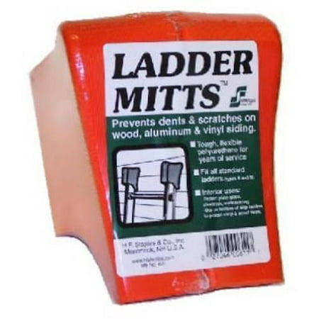 Ladder Mitts Prevent Damage To Support Surface Such As House Siding Only