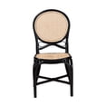 thumbnail image 3 of bali & pari Ayana Rattan Mid-Century Dining Chair, Natural Brown, 3 of 10
