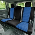 thumbnail image 2 of For 2011–2021 Jeep Grand Cherokee FH Group Neoprene Waterproof Custom Fit Car Seat Covers - Rear Blue, 2 of 5