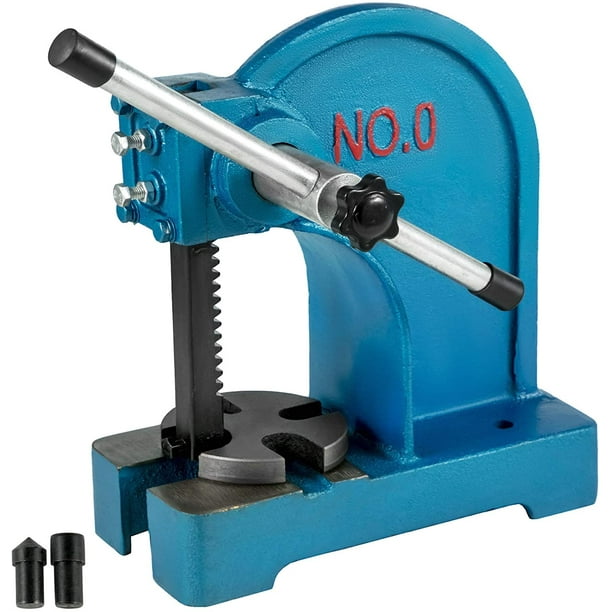 VEVOR Arbor Press 0.5 Ton Lever Bench Mountable Bearings Cast Iron