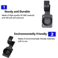 thumbnail image 2 of Pecham EV Holder, EV Charging Cable Holder, EV Cable Holder Wall-Mount Electric Vehicle Charger, Universal J Hook Electric Vehicle Charging Cable Holder, 2 of 6