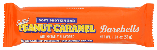 (Pack Of 12) Barebells Bar Salted Peanut Butter Crumble Soft 55 grams