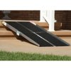 7-ft x 30-in Portable Multifold Wheelchair Ramp 800 lb. Weight Capacity, Maximum 14-in Rise