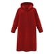 thumbnail image 2 of Puntoco vestido suéter con capucha para mujer primavera e invierno nuevo Color sólido suelto estilo perezoso falda extendida hasta la rodilla Puntoco Puntoco-5040, 2 of 4