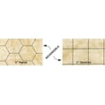 thumbnail image 2 of Chessex Tapis de Jeu de Rôle : Tapis Réversible Double Face pour RPGs et Figurines Miniatures (26 Po x 23 1/2 Po) Carrés/hex, 2 of 4