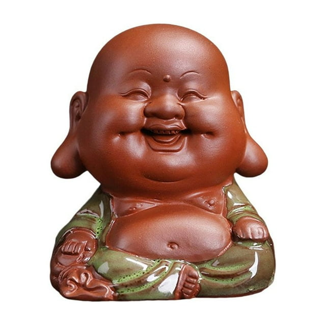 MesaSe Tea Table Decoration Eye-catching Creative Collectible Mini Monk Decor Figurine for Home