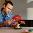 thumbnail image 4 of LEGO Botanicals Japanese Red Maple Bonsai Tree Building Kit For Adults 18+ - Unique Home Decor DIY for Room or Office - Housewarming Gift Idea for New Home - Plant Decor for Desk or Bookshelf- 10348, 4 of 7