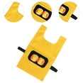 thumbnail image 6 of guohui Dodgeball Game Set with 2 Sticky Ball Target Ball Vest for Camping Lawn Yard Yellow, 6 of 9