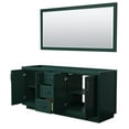 thumbnail image 2 of Wyndham Collection Wcf2929-72D-Cx-M70 Miranda 71" Double Free Standing Vanity Cabinet -, 2 of 7