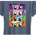thumbnail image 3 of My Little Pony -  Stacked Faces - Women's Short Sleeve Graphic T-Shirt, 3 of 5