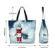 thumbnail image 5 of Balery Circular Lighthouse Bolsa Tote Estilo Estético con Cremalleras, Bolsa de Hombro, Bolsa de Compras Grande y Plegable, 5 of 8
