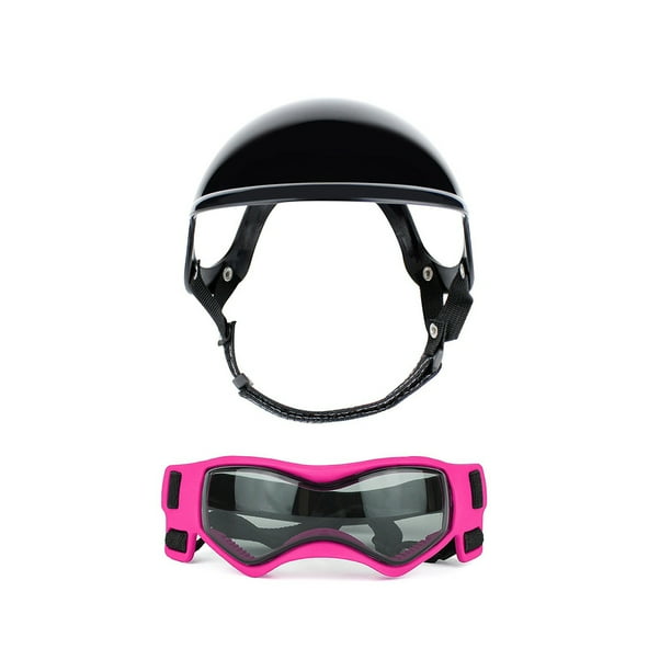 Greeniant Casco para perros, gafas para gatos, suministros para mascotas, gafas, dulce regalo, mano de obra, duradero, transpirable, solidez Ropa para mascotas Tipo 27 S