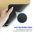 thumbnail image 5 of nygtbtfer Kanagawa Wave Large Gaming Mouse Pad , Non-Slip Rubber Base and Reinforced Lock Edges, XXL Extended Mousepad for Work, Game, Desk mat, Desktop Decoration 31.5x11.8 in, 5 of 6