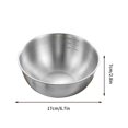 thumbnail image 3 of Rust-Resistant Thickened Stainless Steel Basin Set, Multi-Functional Large Water and Soup Bowls, Kitchen, Laundry, Camping, Household Utility Basins, 3 of 3