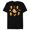 Black, variant on Holiday Christmas Gingerbread Cookie Villains - Short Sleeve Blended T-Shirt for Adults - Customized-Black