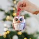 thumbnail image 4 of Acrylic Christmas Ornament Hanging Decorations for Tree Home Wall Car Mirror Holiday Party Gift Festive Decorative Accessories, 4 of 6