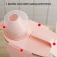 thumbnail image 4 of Rice Storage Bin Cereal Containers Dispenser with BPA Free Plastic + Airtight Design + Pour Spout - 3L Capacities of Rice Perfect for Rice Cooker, 4 of 7