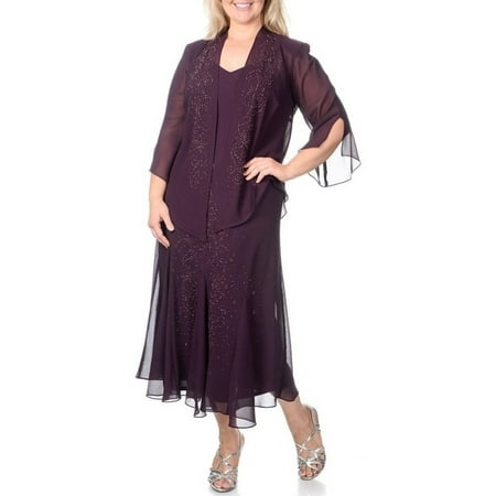 R M Richards Plus Size Long Formal Mother Of The Bride Dress Made In This On Opens A Dialog That Displays Additional Images For Product With The Option To Zoom In Or Out